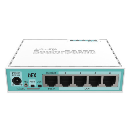 (RB750Gr3) Gigabit heX, RouterOS L4, ruter
